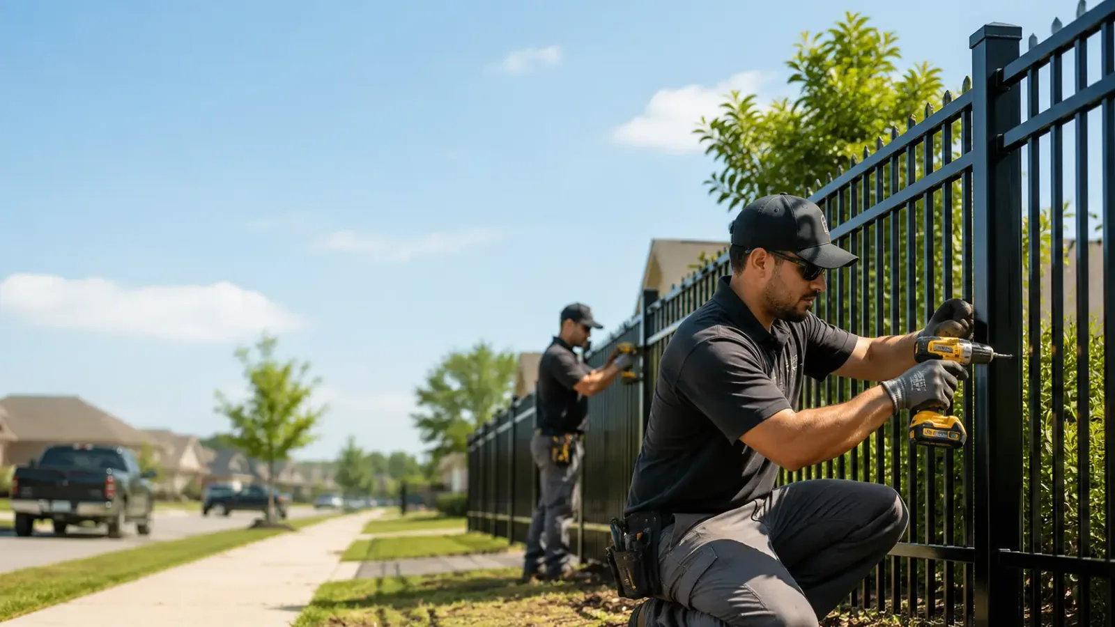 Metal Fence Installation in Baldwin, ND